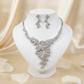 Peacock Splendour Necklace & Earring Set- Item ID:-NH007